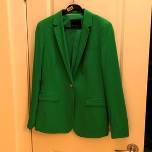 Banana Republic Size 8 Green Blazer